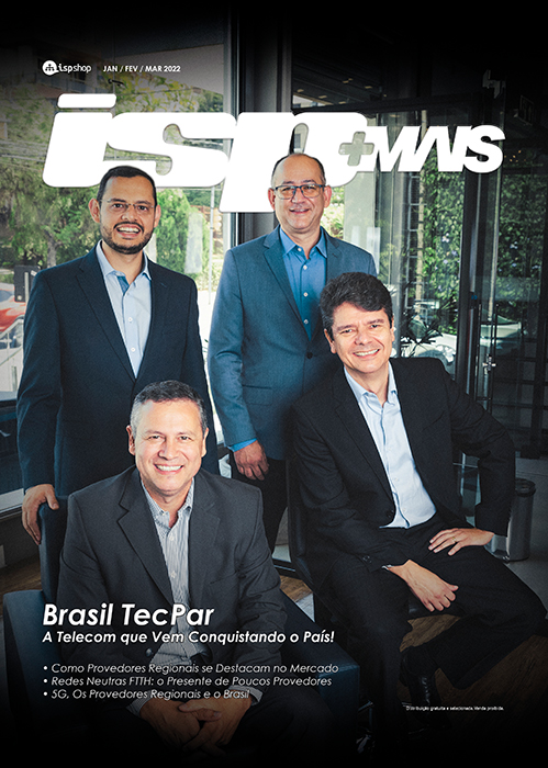 Capa ISPMAIS - Brasil TecPar:  A Telecom que Vem Conquistando o País!